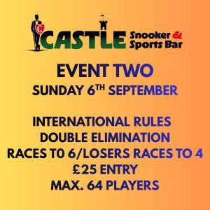 Castle Pool Series Event One